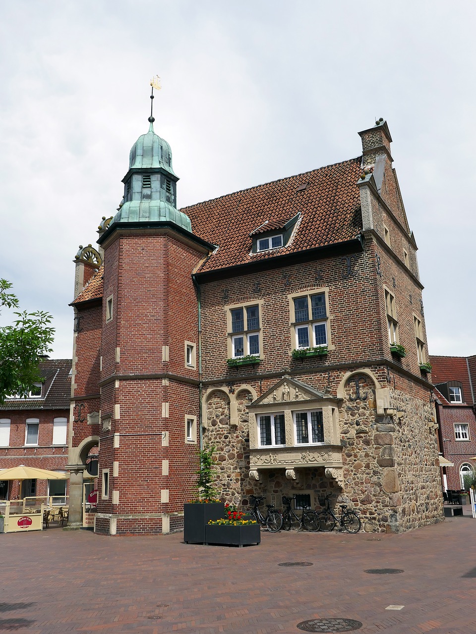 meppen town hall old town free photo