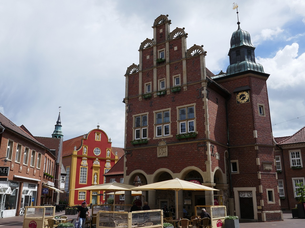meppen town hall old town free photo