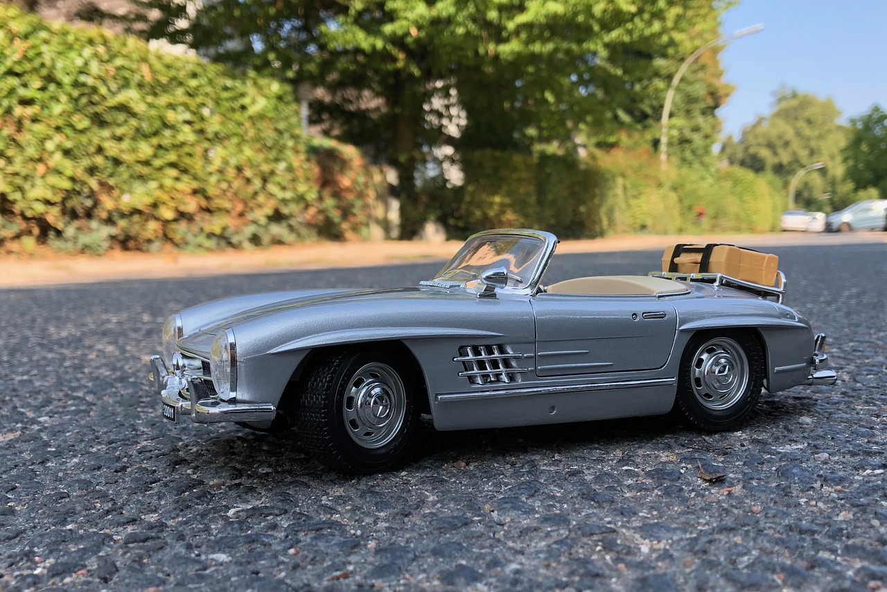 Mercedes Benz 300sl HD White