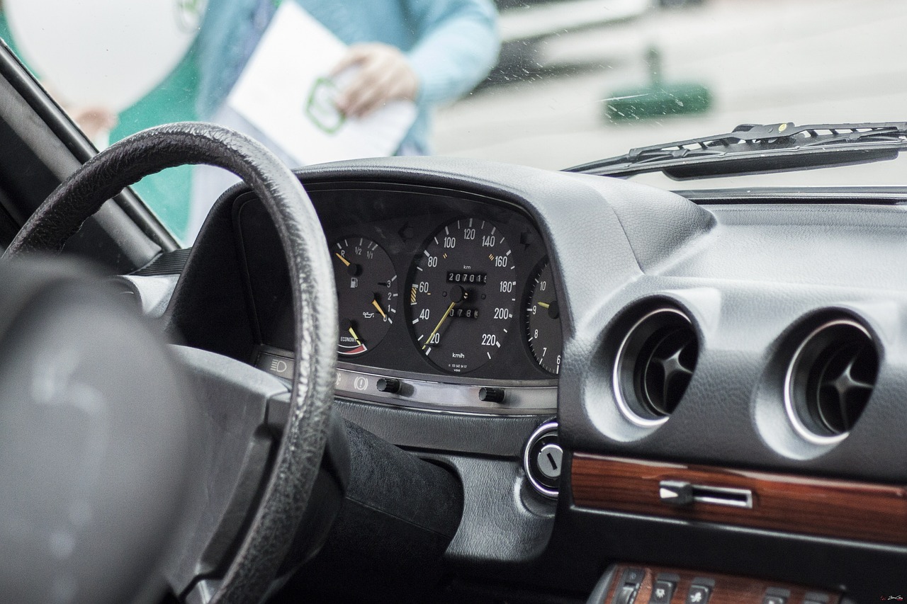 mercedes interior oldcar free photo