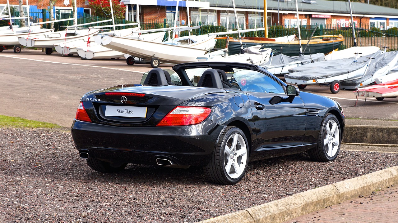 mercedes-benz car slk free photo