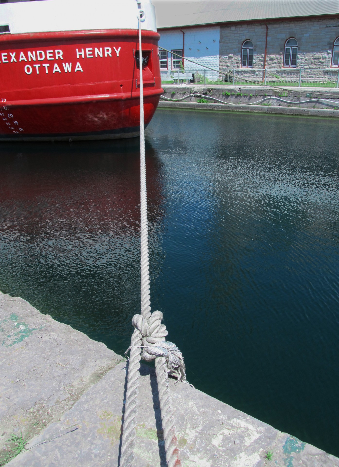 ship docked dock rope free photo