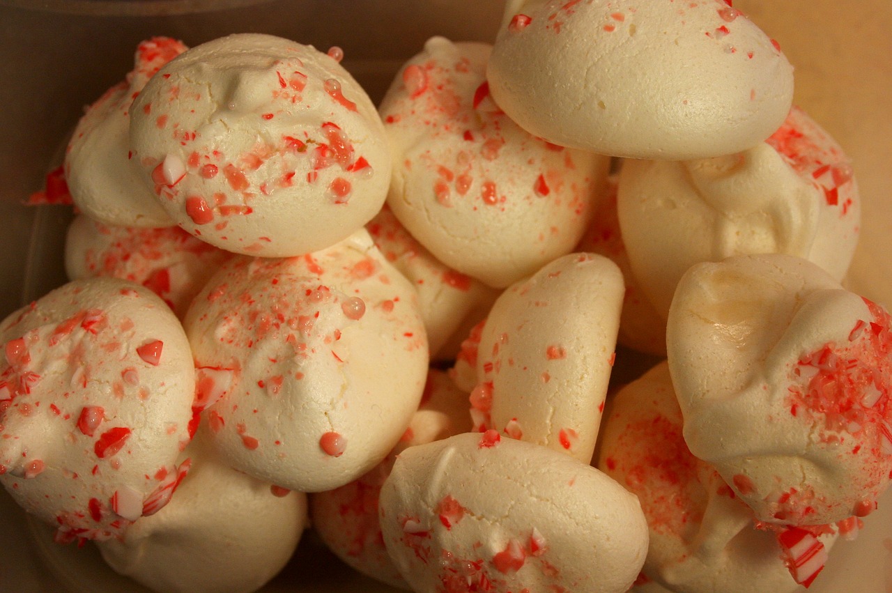 meringue cookie sweet free photo