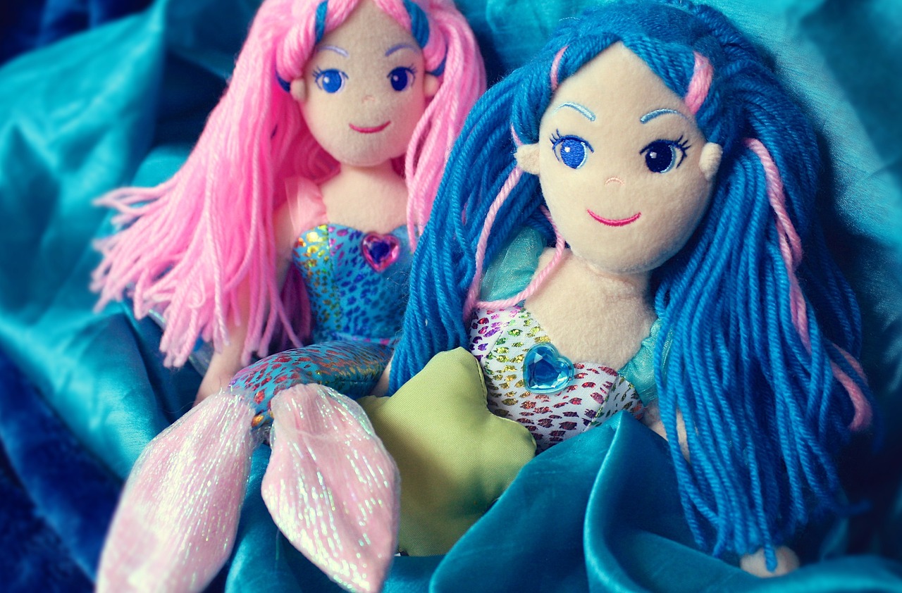 mermaid sea toy free photo