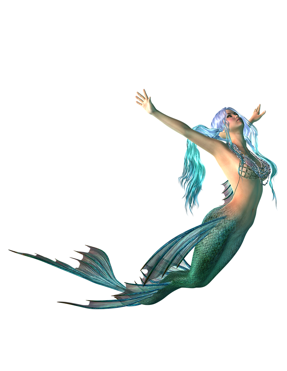 mermaid png transparent background free photo
