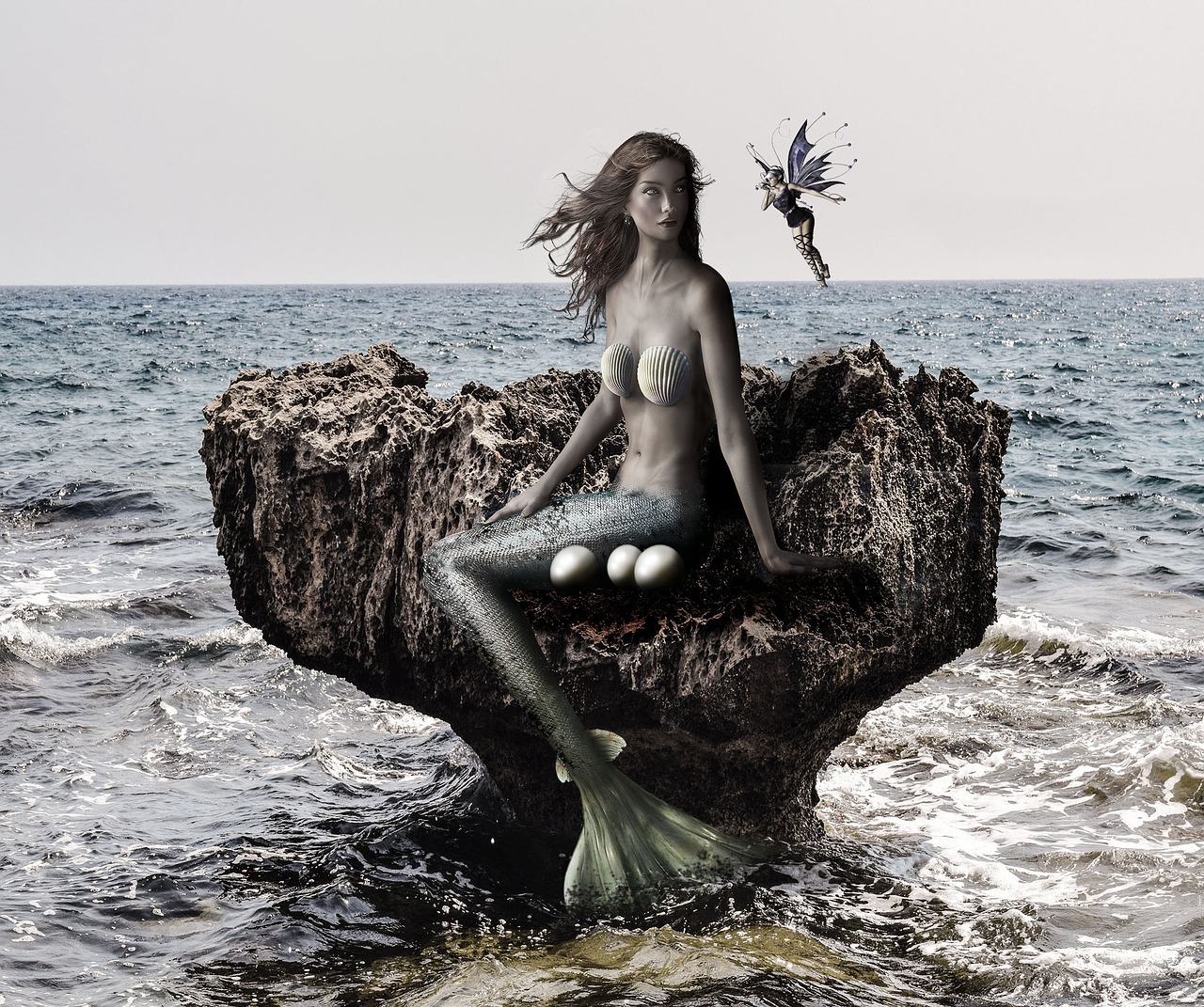 mermaid fantasy sea free photo
