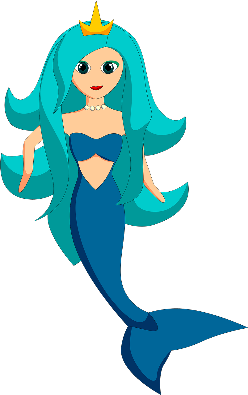 mermaid princess mythical free photo