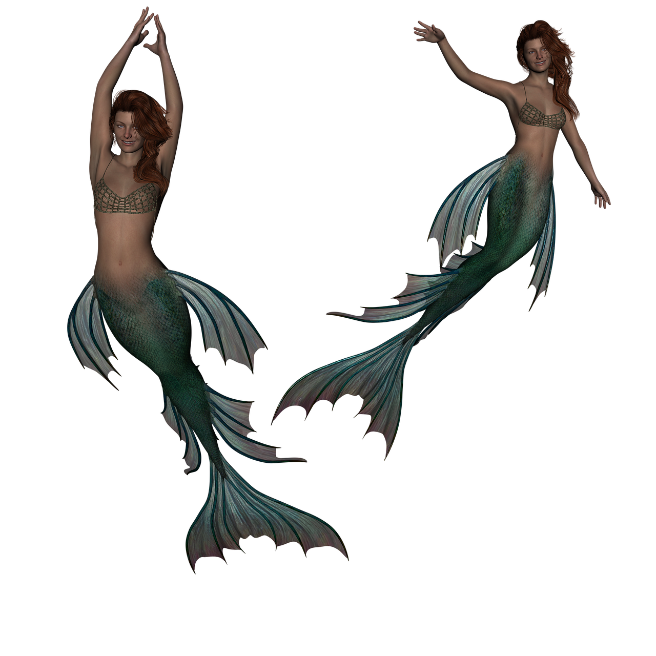 mermaid siren fantasy free photo
