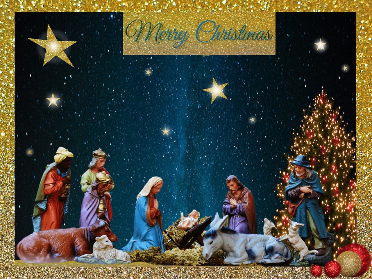 merry christmas christmas card greeting card free photo