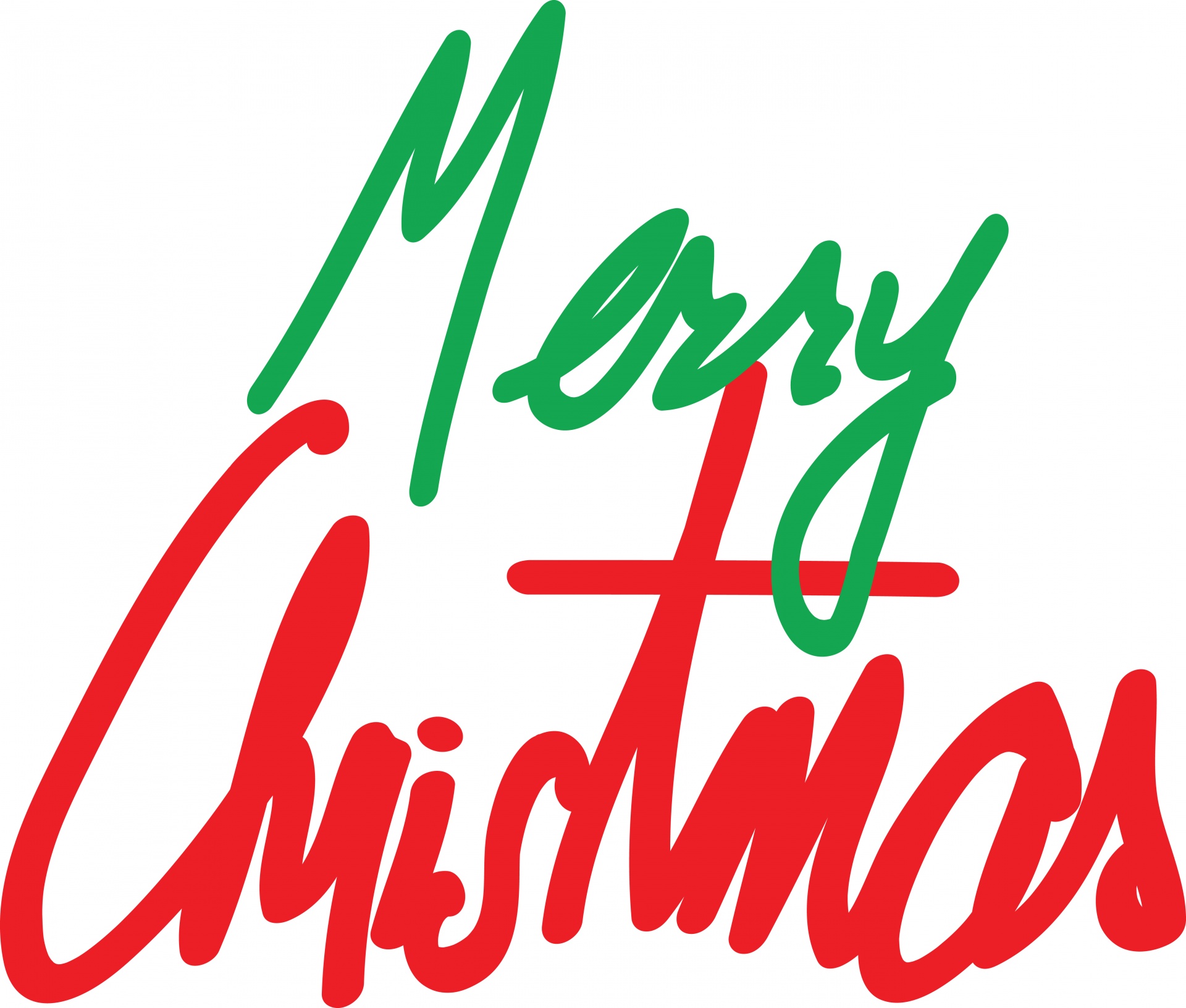 merry christmas words message free photo