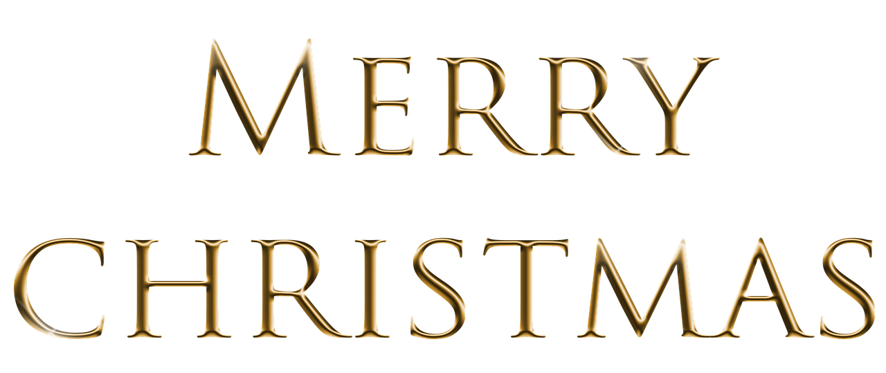 merry christmas lettering cute free photo