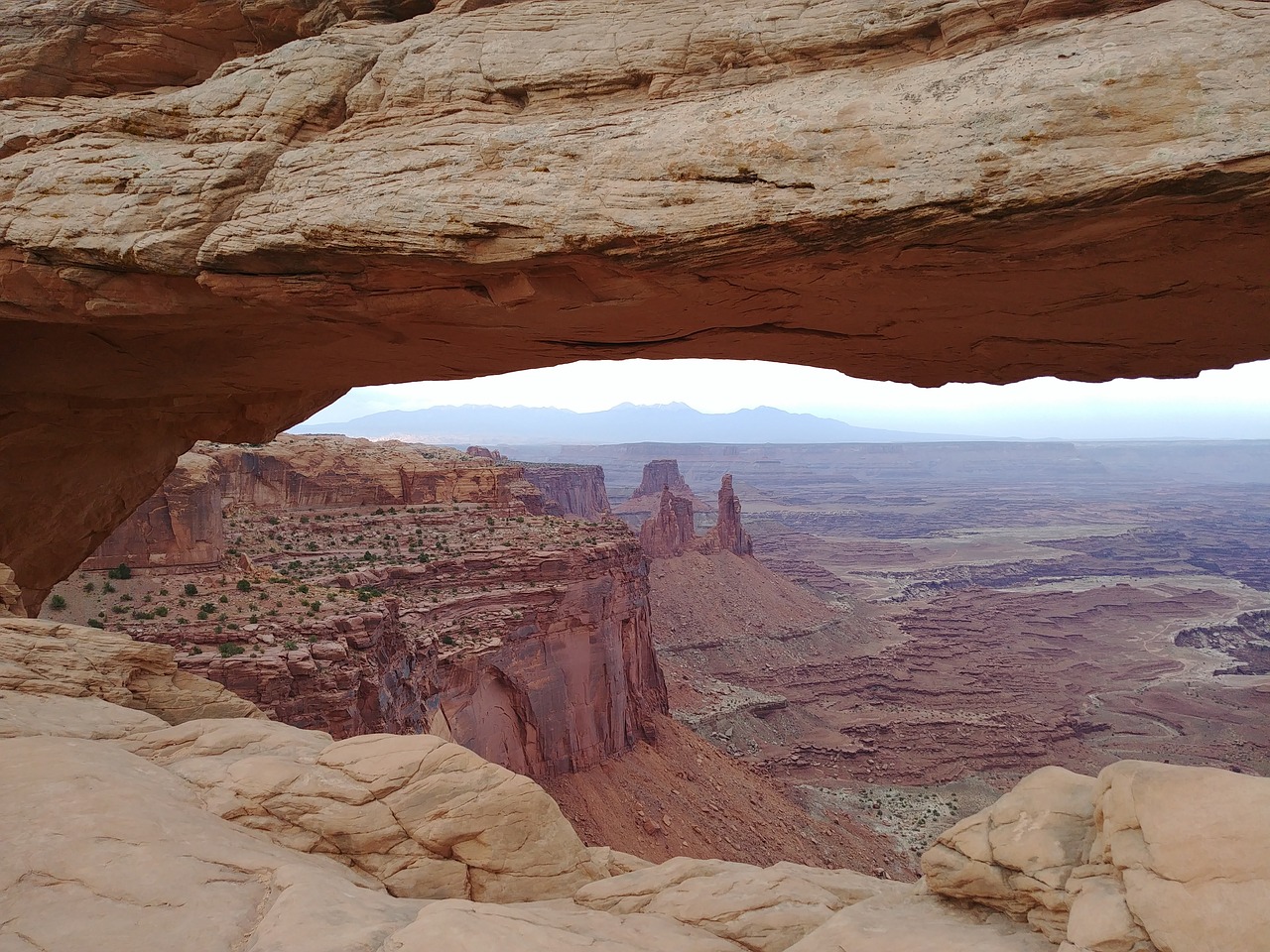 mesa arch  canyonlands  utah free photo
