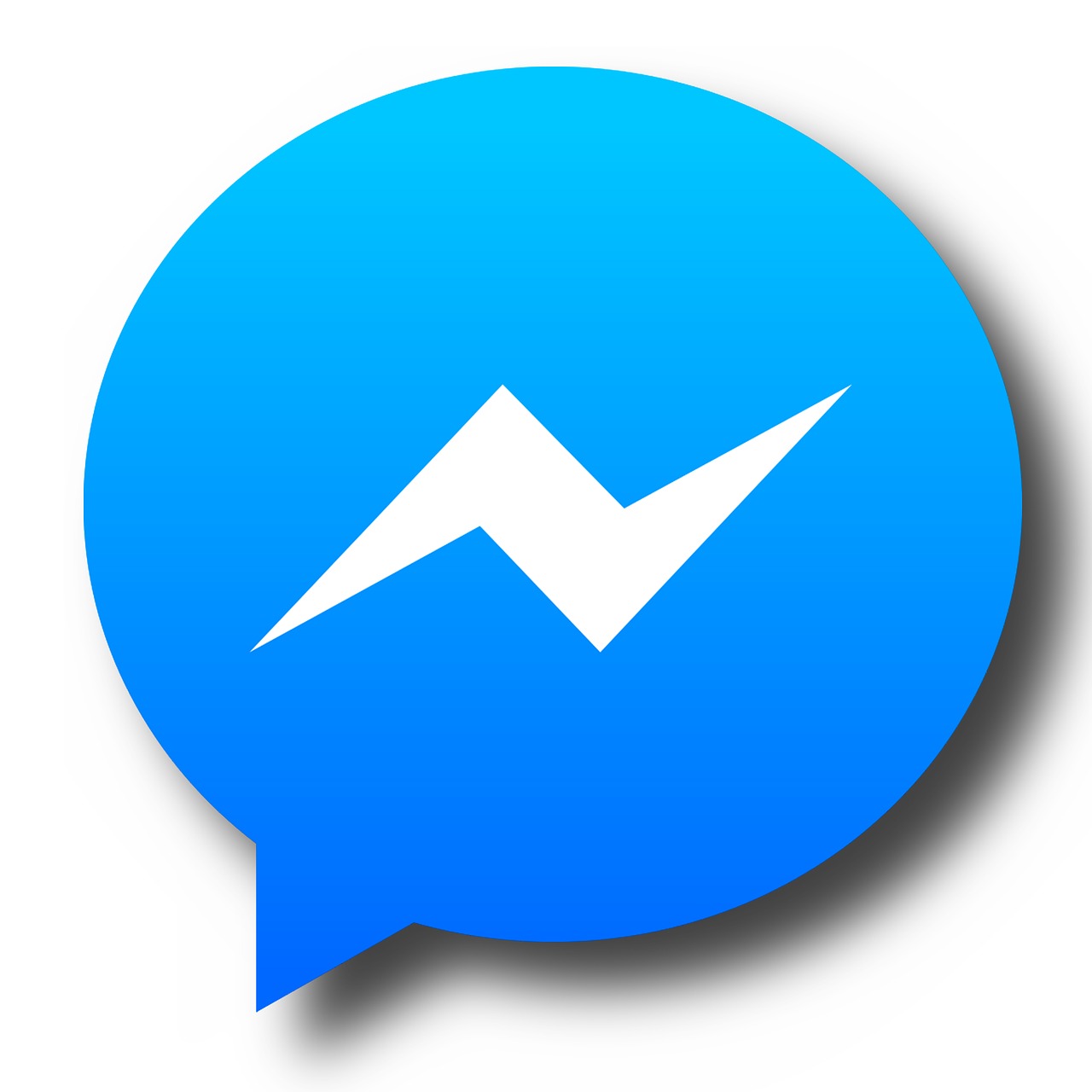 messenger communication icon free photo