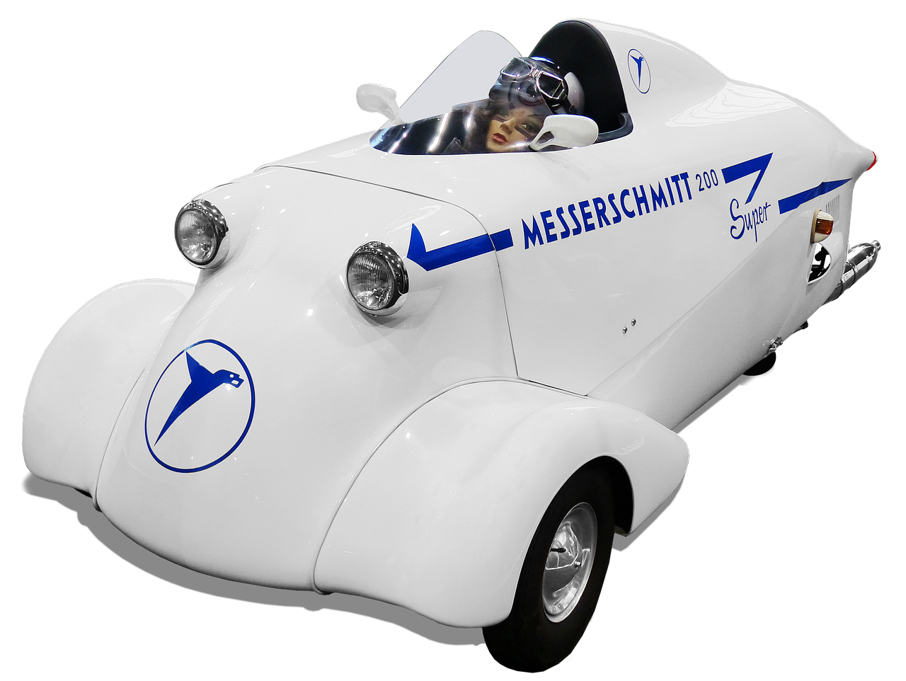messerschmitt cabin scooter 200 super free photo