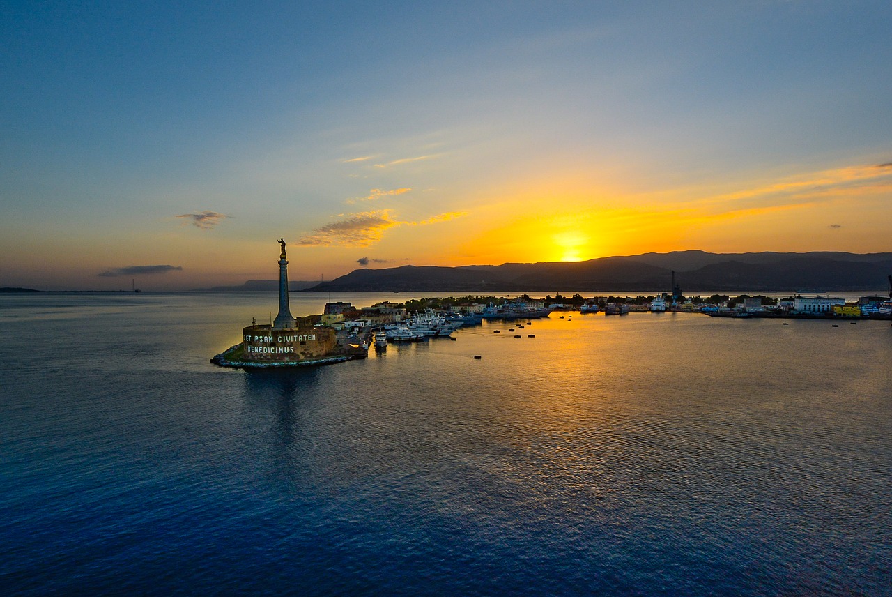 messina sicily port free photo