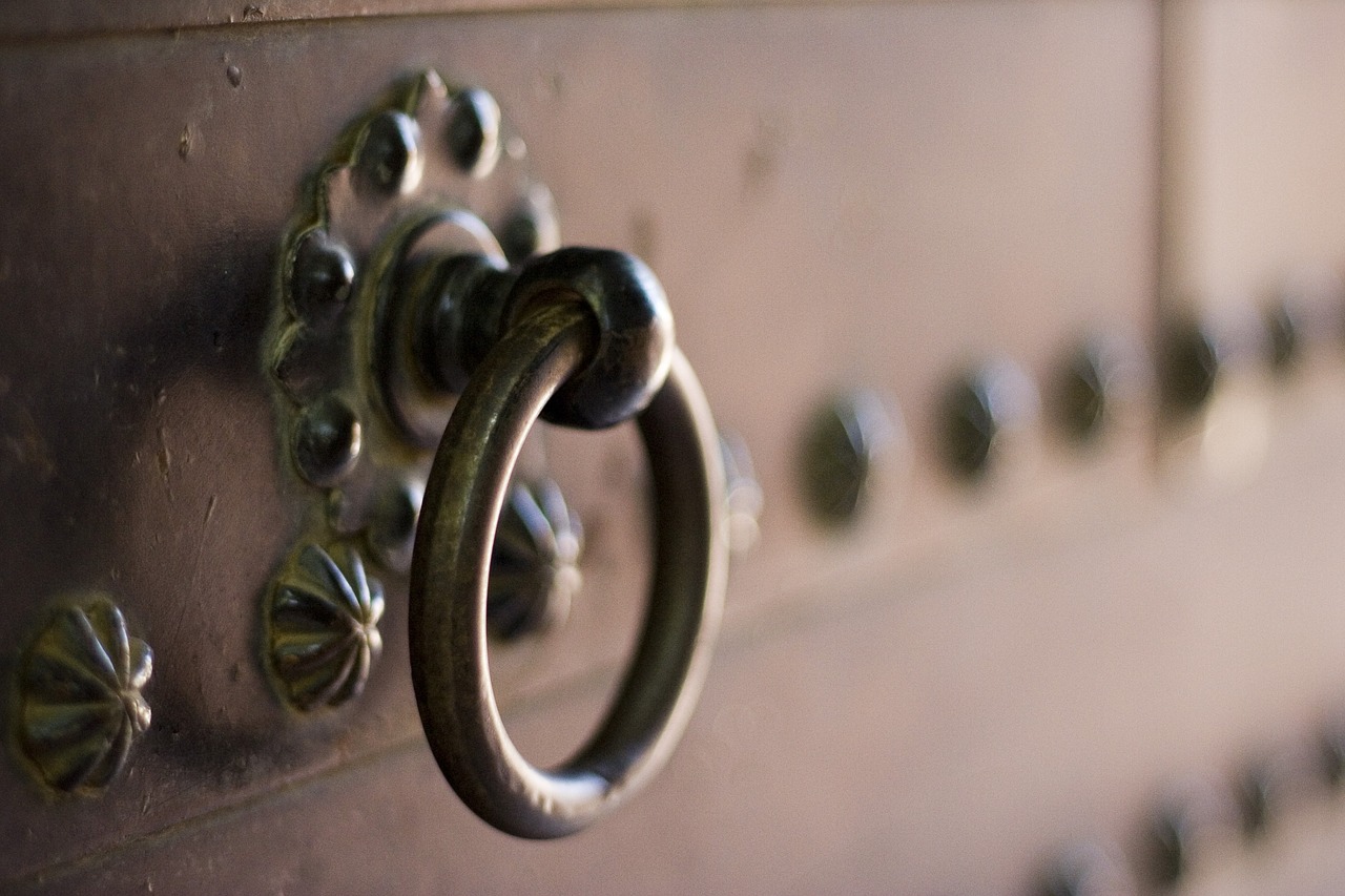 metal  door knocker  knocker free photo