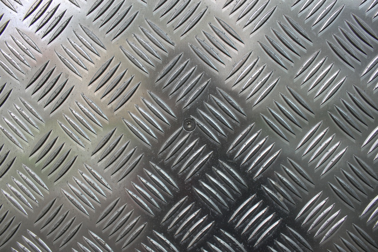 metal grid pattern free photo