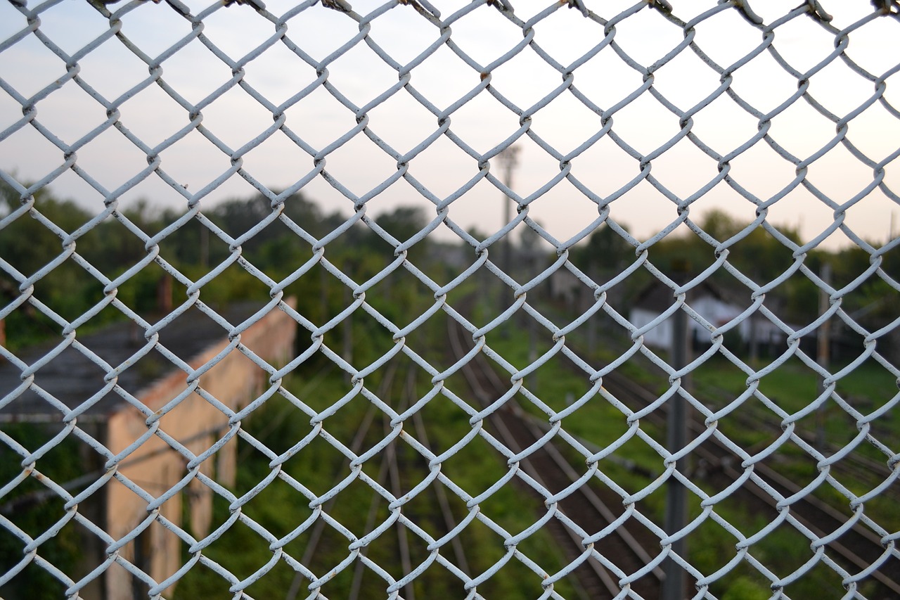 metal grid texture free photo