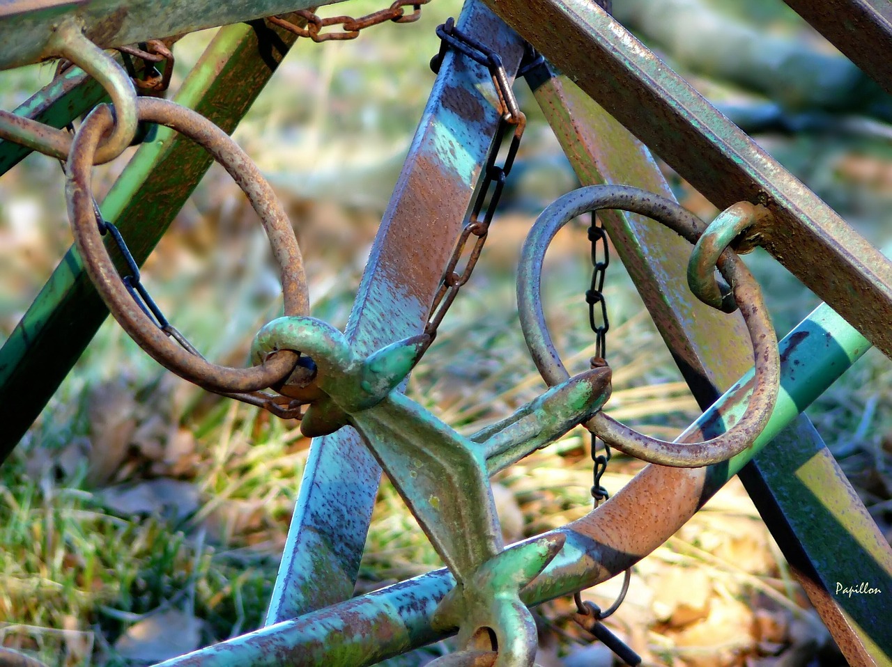 metal chain iron chains metal free photo