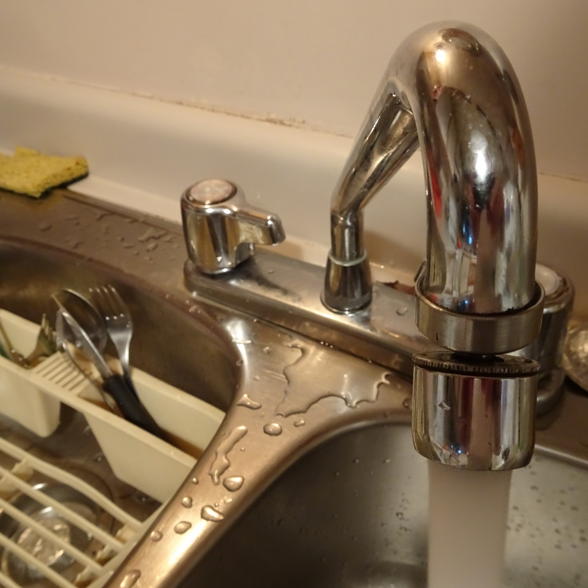 metal faucet sink free photo