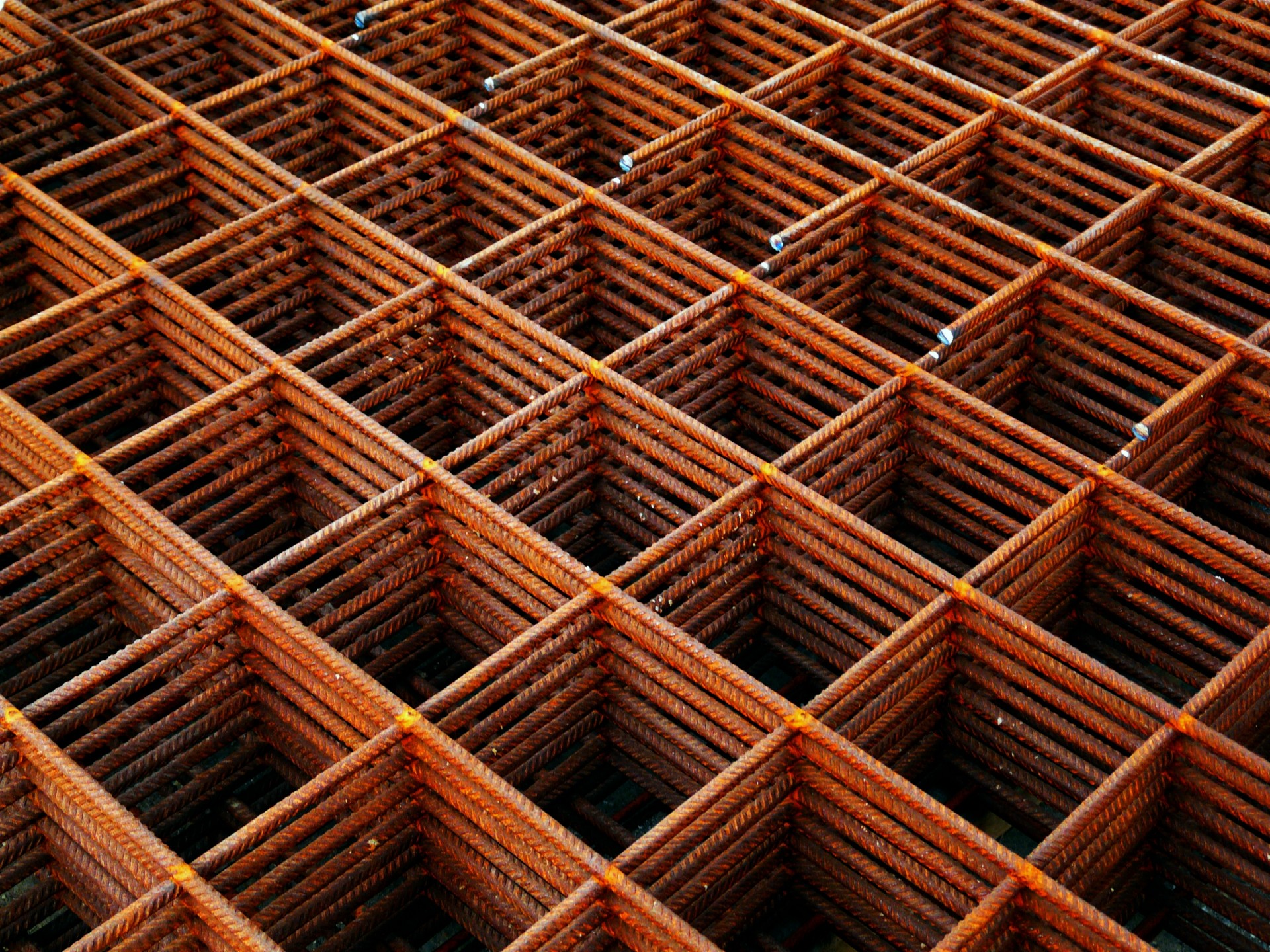 metal rust rhombus free photo