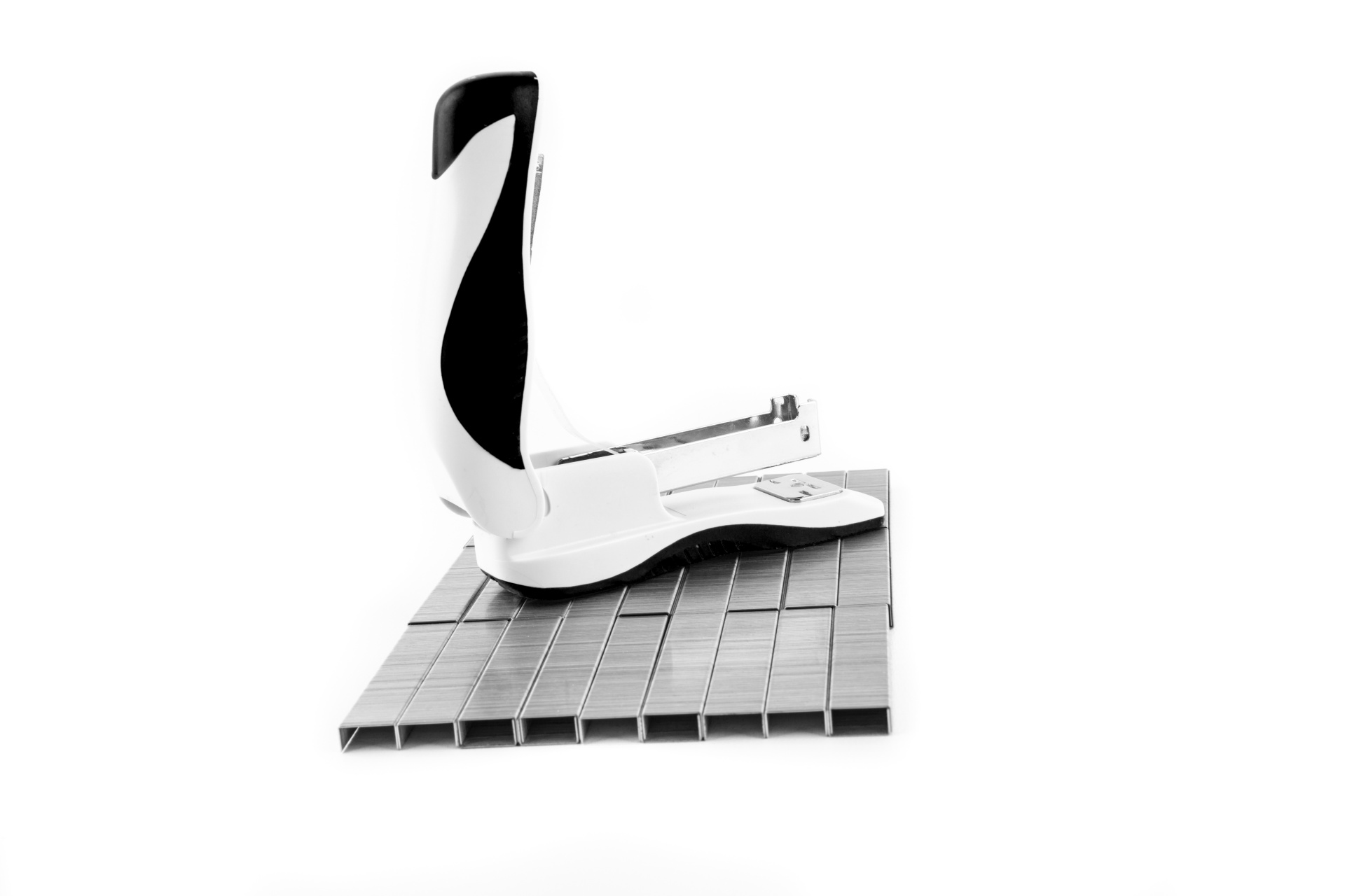 background black black stapler free photo