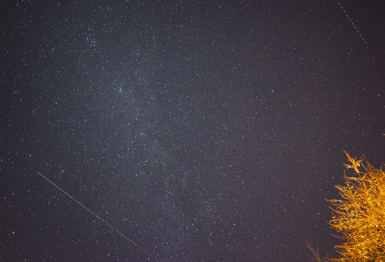 meteor shower 2018  meteor  milkyway free photo
