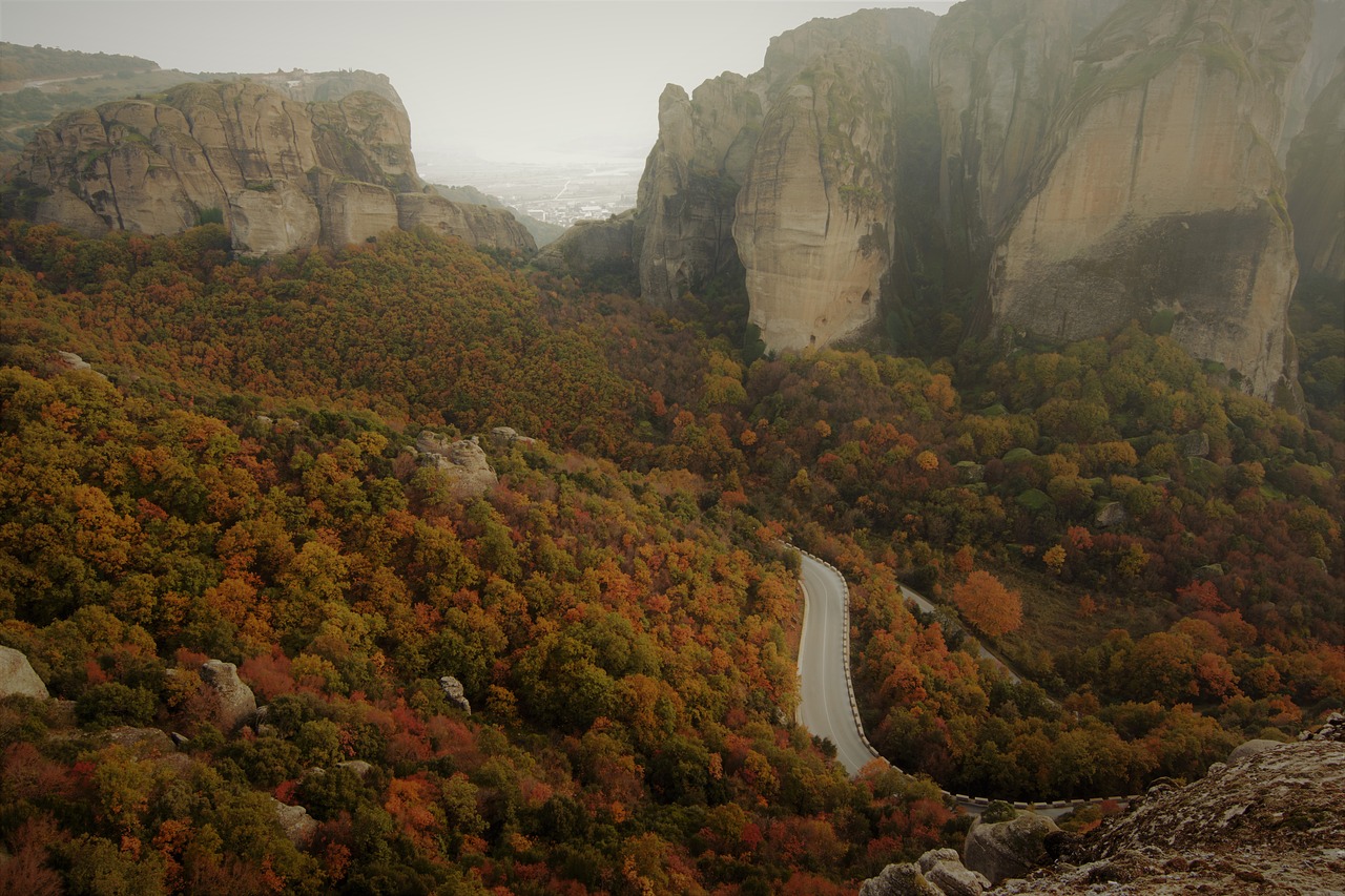 meteora  greece  monastery free photo