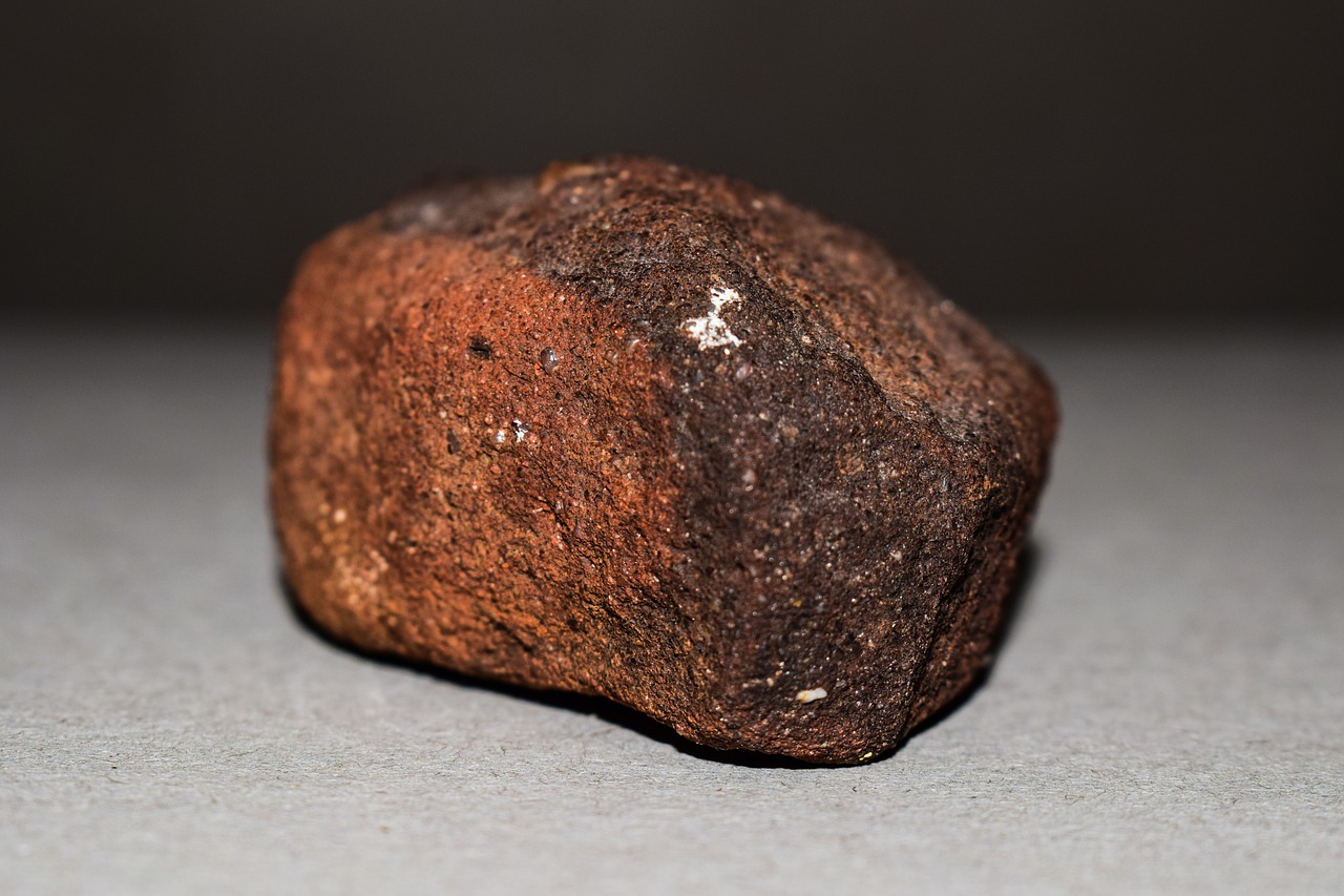 meteorite stone nature free photo
