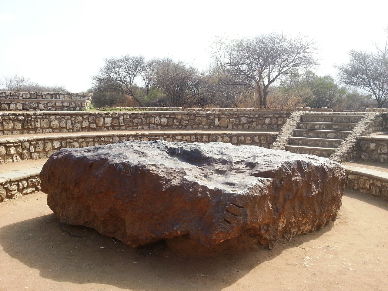 meteorite grootfontein namibia free photo