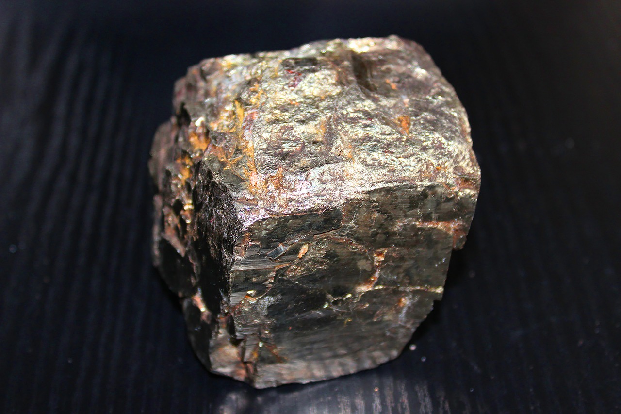 meteorite  part piece  metal free photo