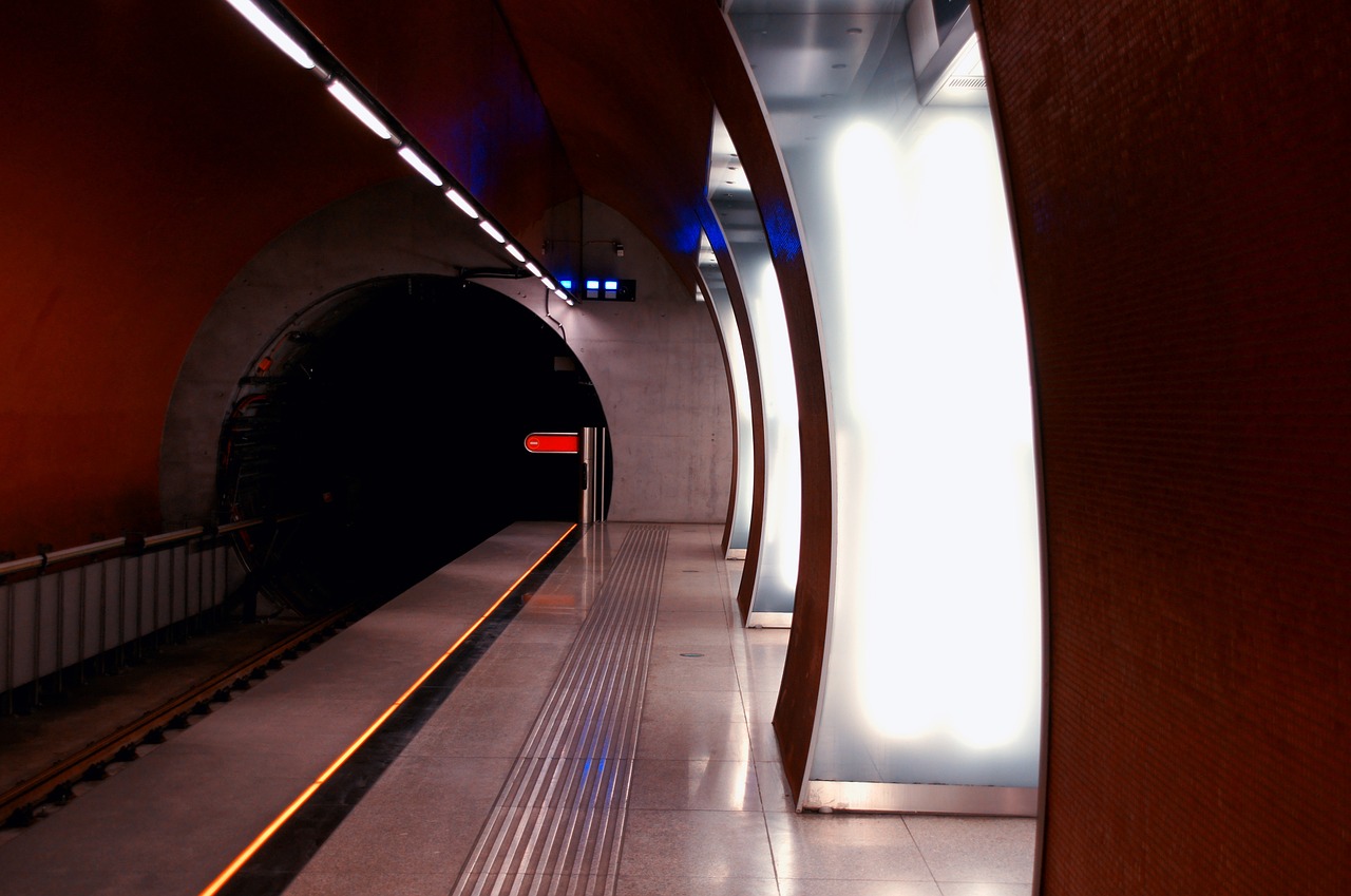metro underground station free photo