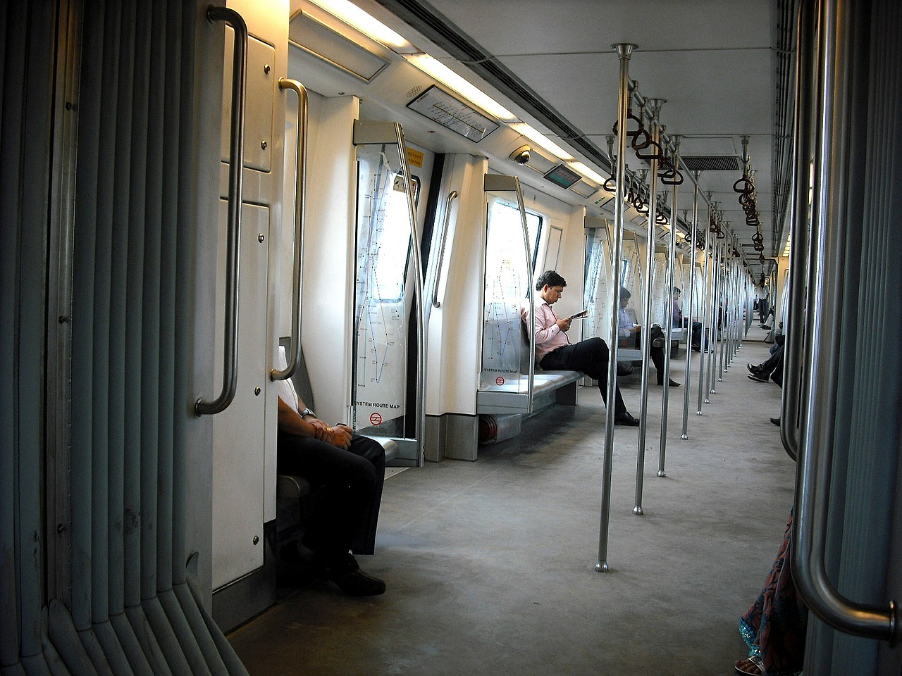 metro new delhi subway free photo