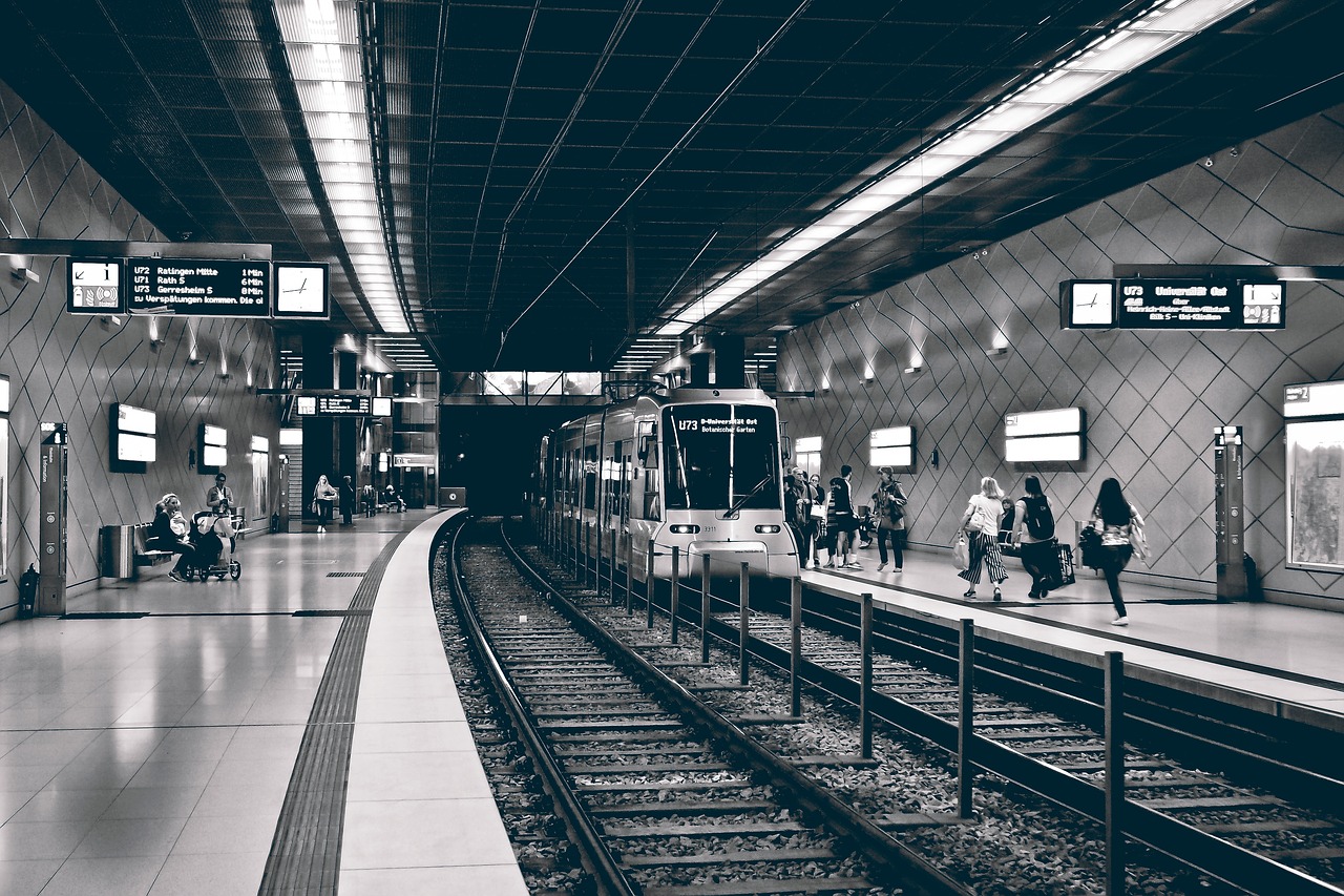 metro  underground  station free photo