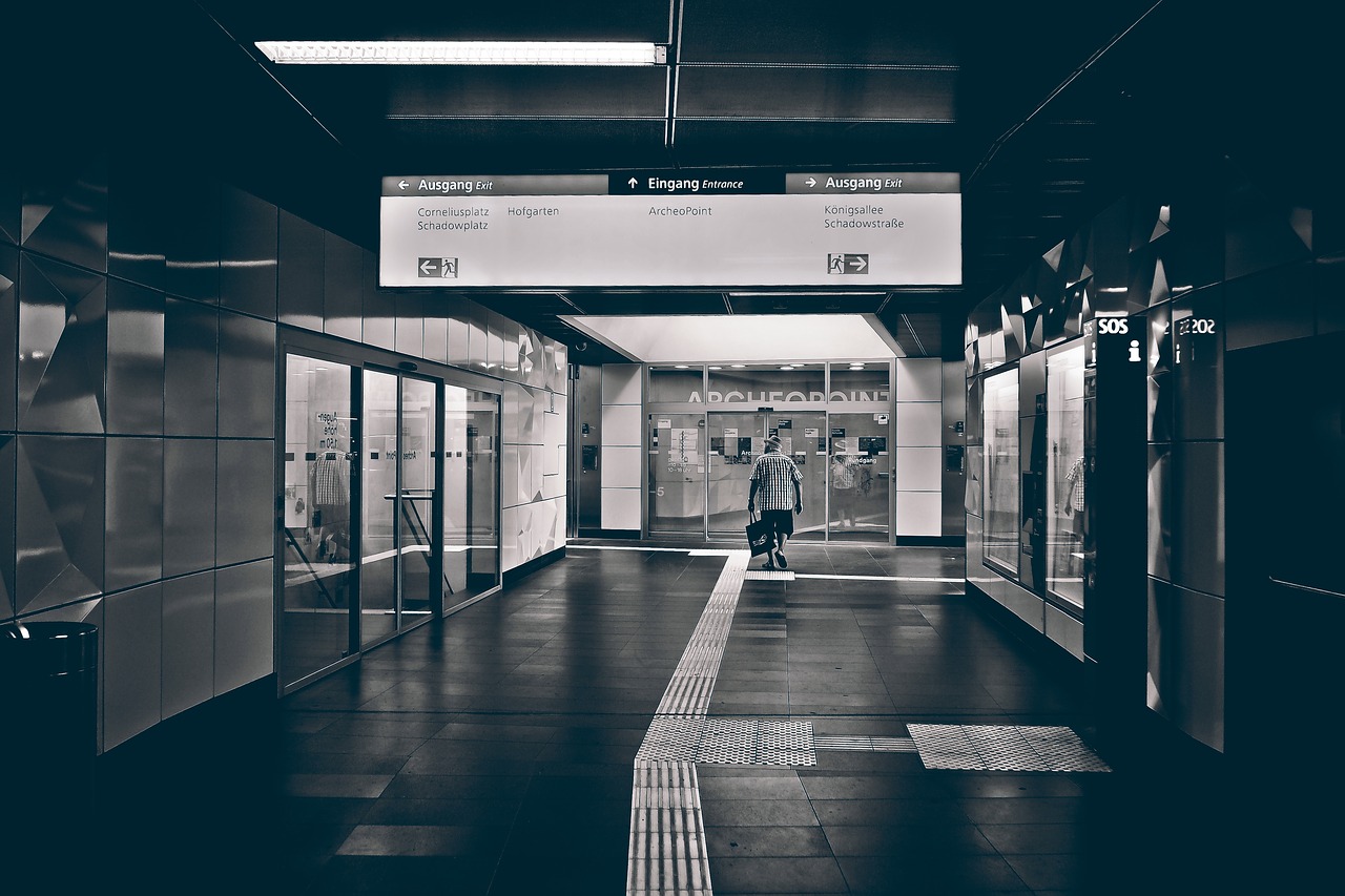 metro  underground  station free photo