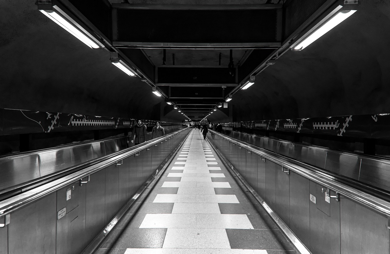 metro  station  stockholm free photo