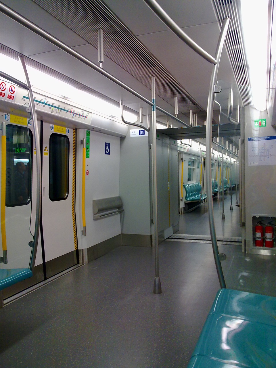 metro rail transit beijing subway line 4 line free photo