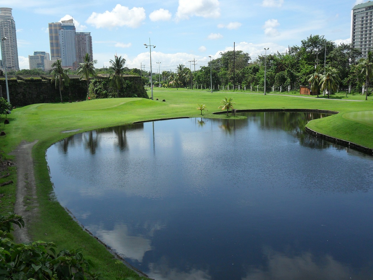 metro manila park city free photo