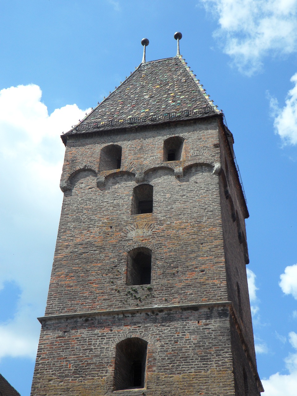 metzgerturm tower building free photo