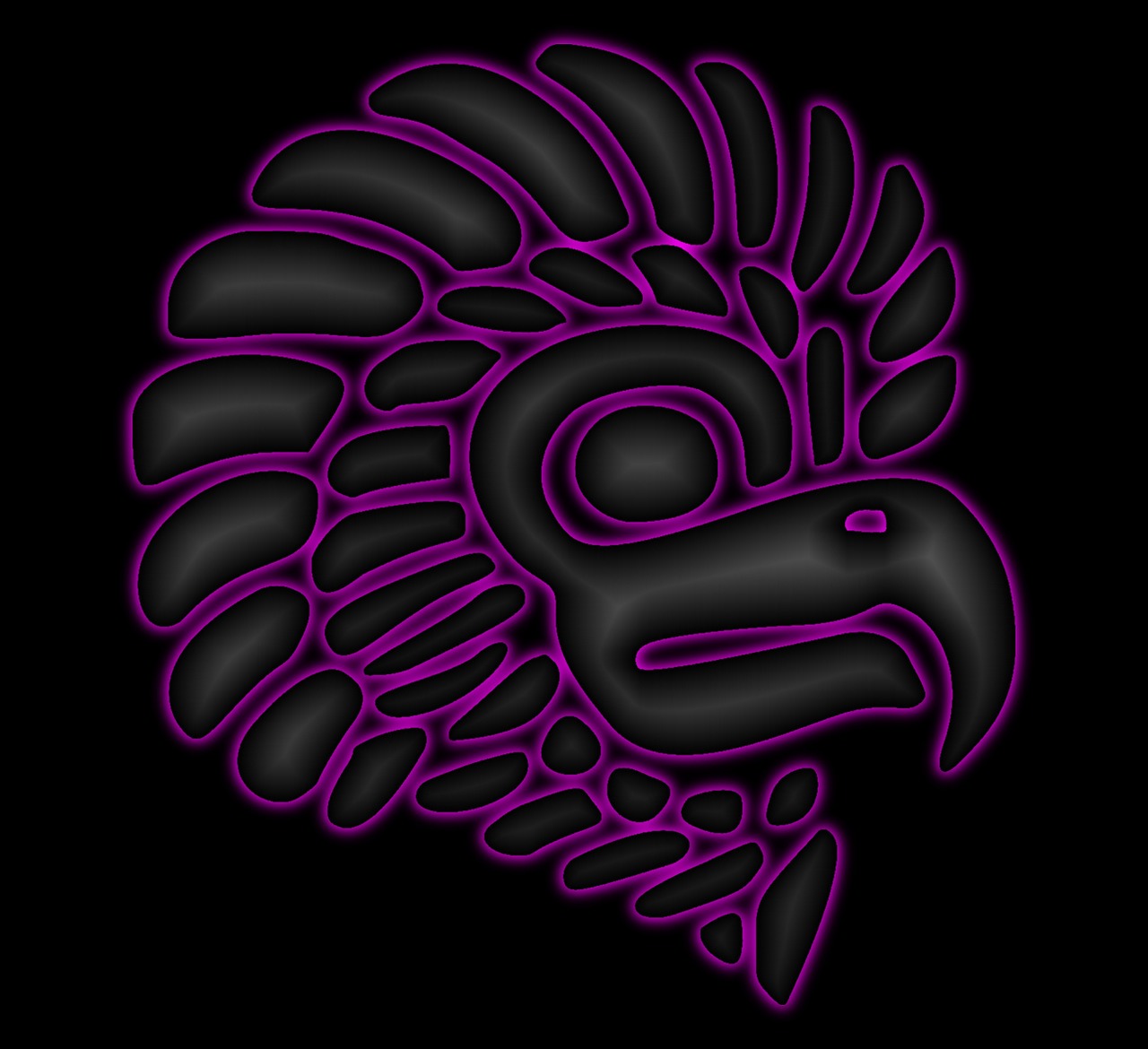 mexican eagle-head symbol free photo