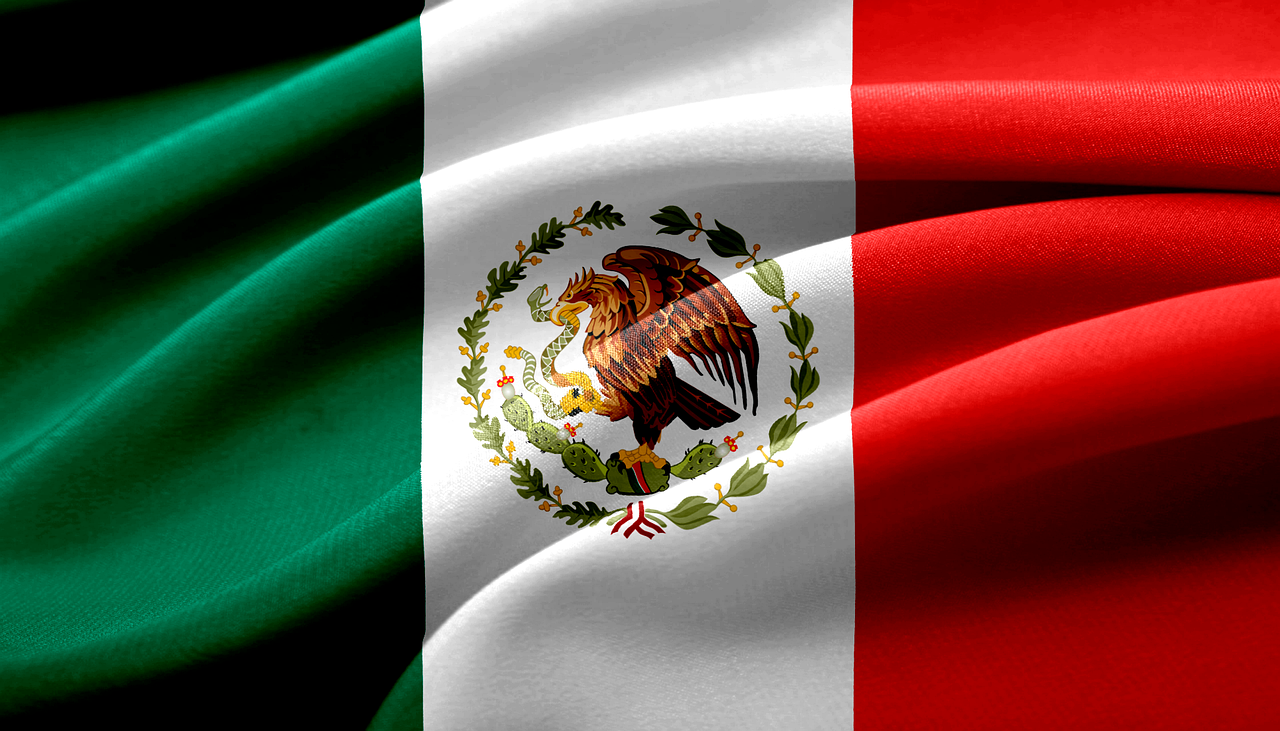 mexican flag flag mexico free photo