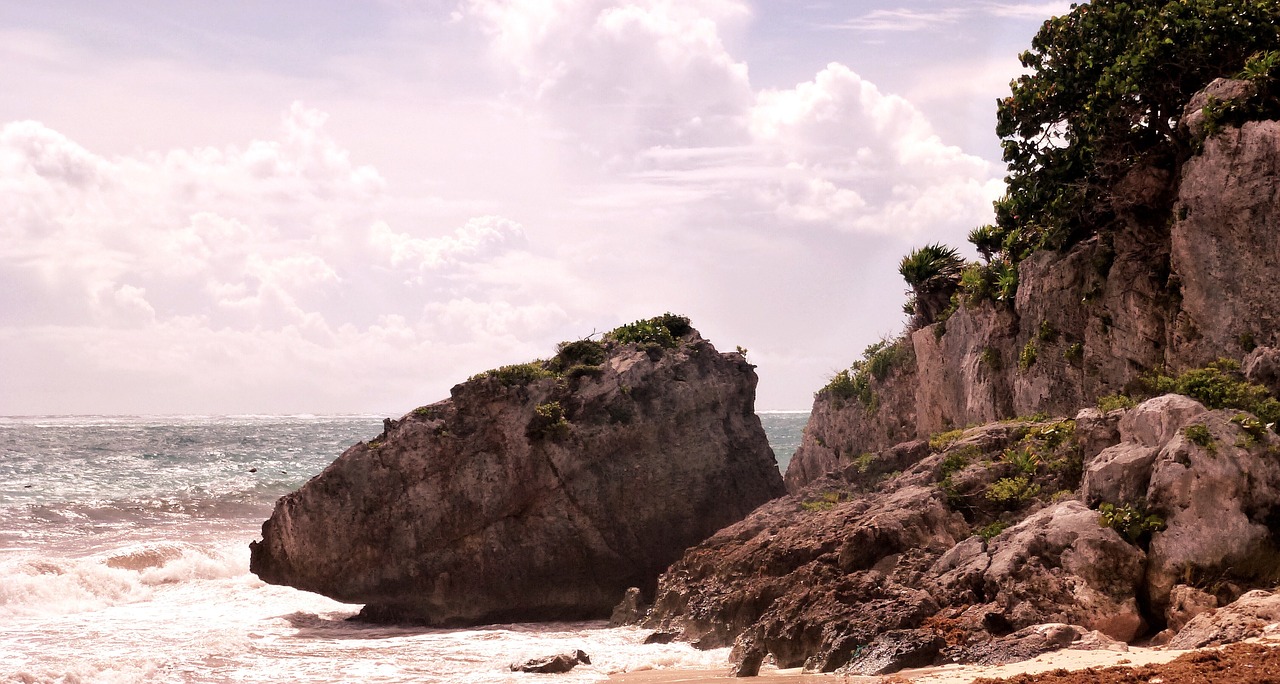 mexico yucatan coast free photo