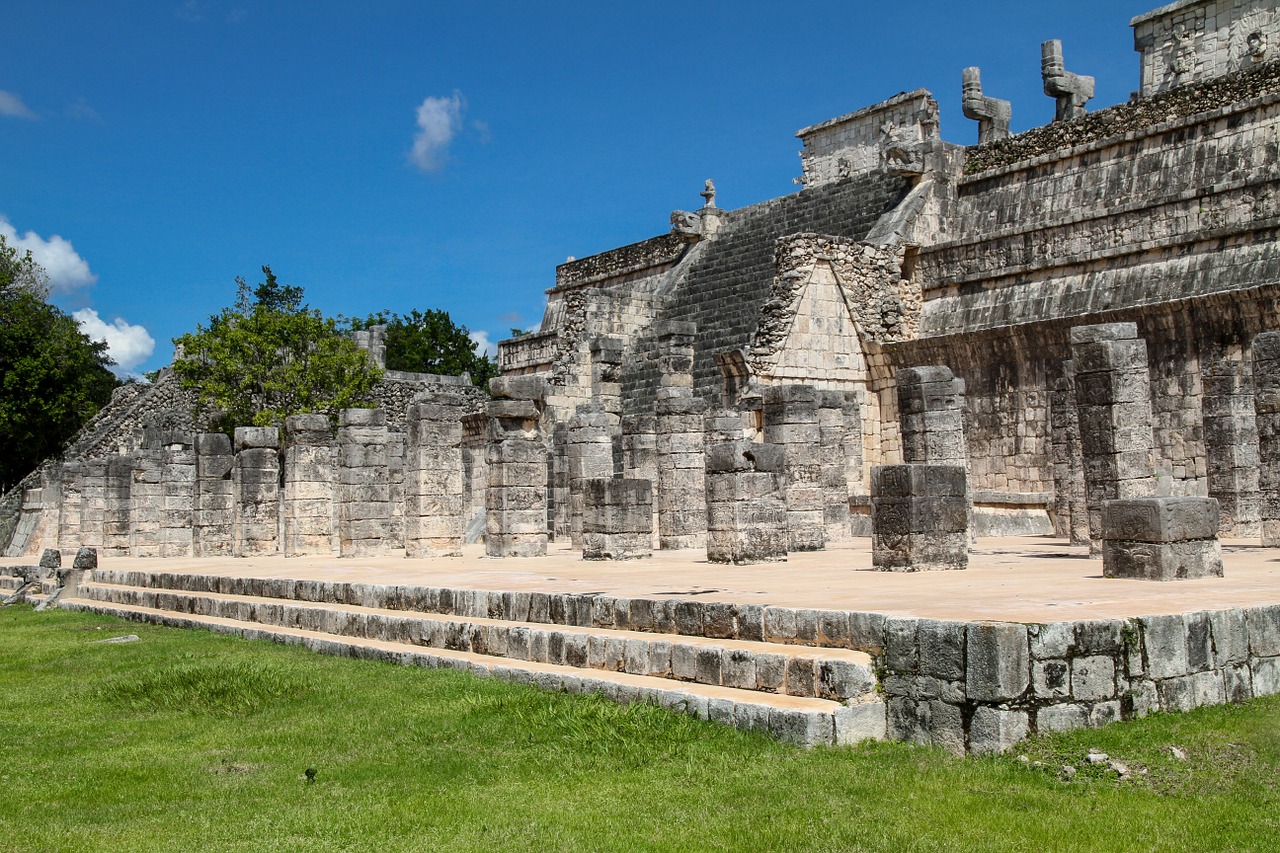mexico the ruins of the chichen itza free photo
