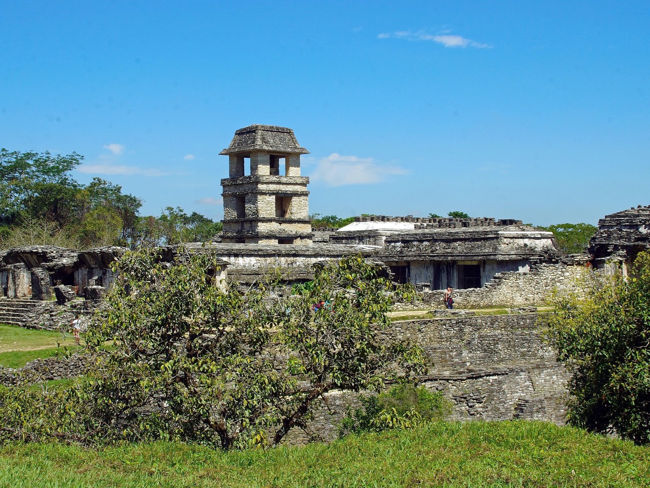 mexico palenque ruins free photo