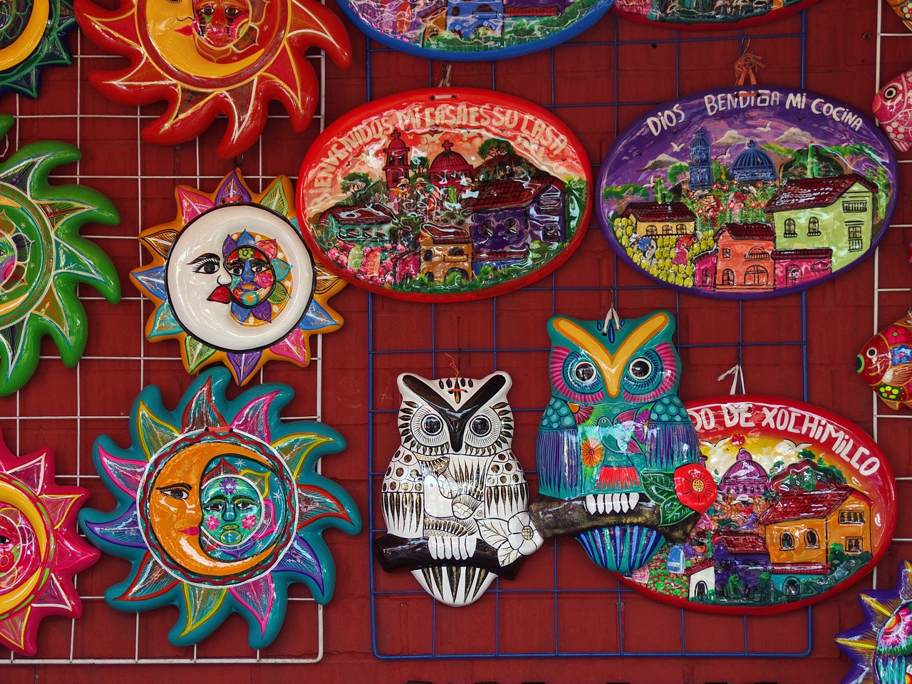 mexico xochimilco market free photo