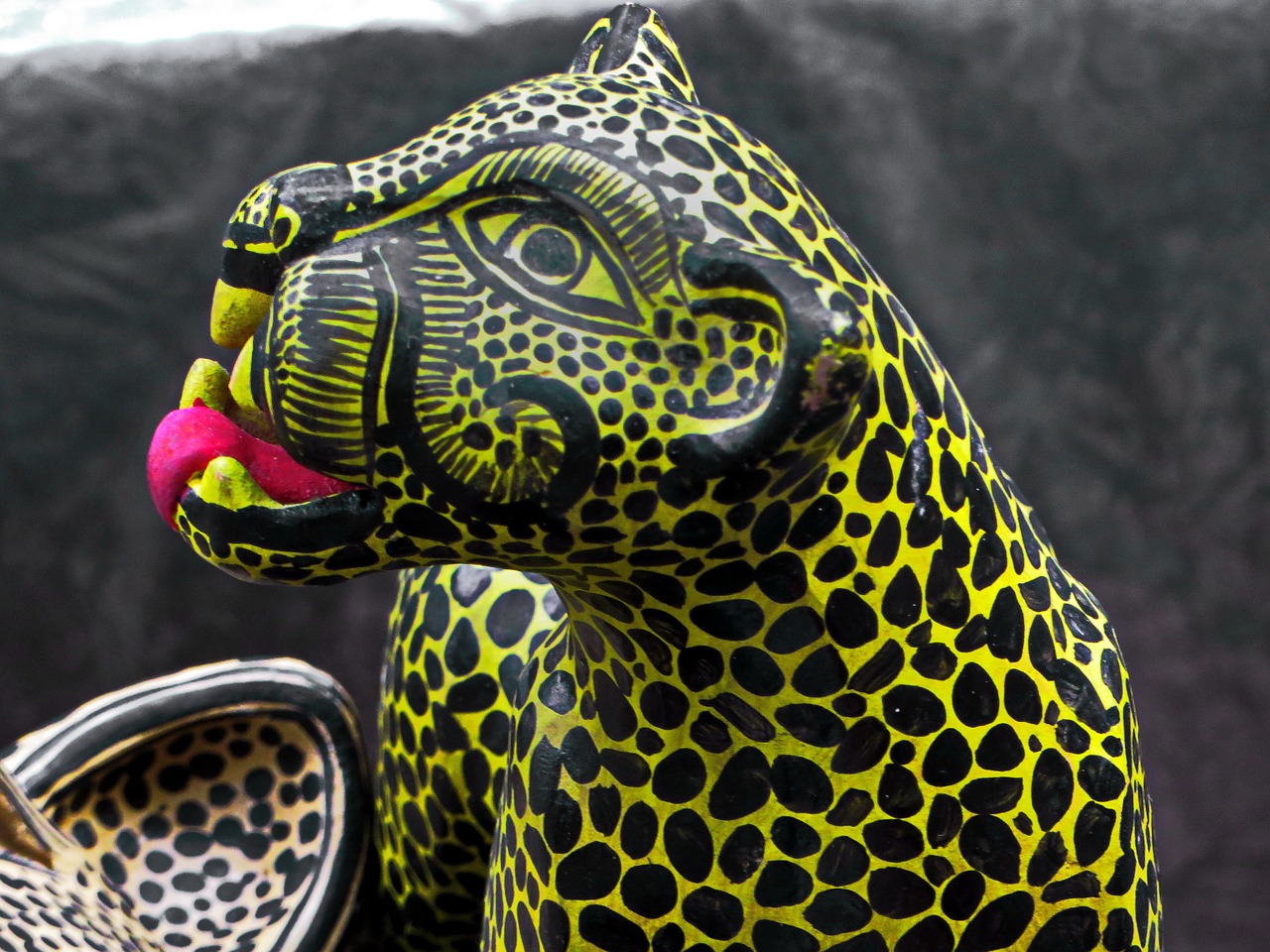 mexico jaguar trinket free photo