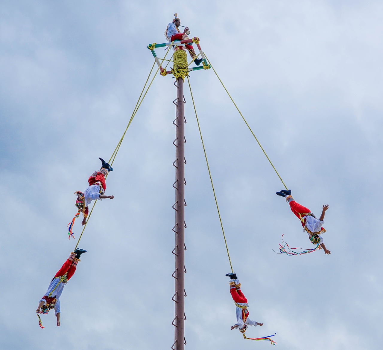 mexico acrobats vacation free photo