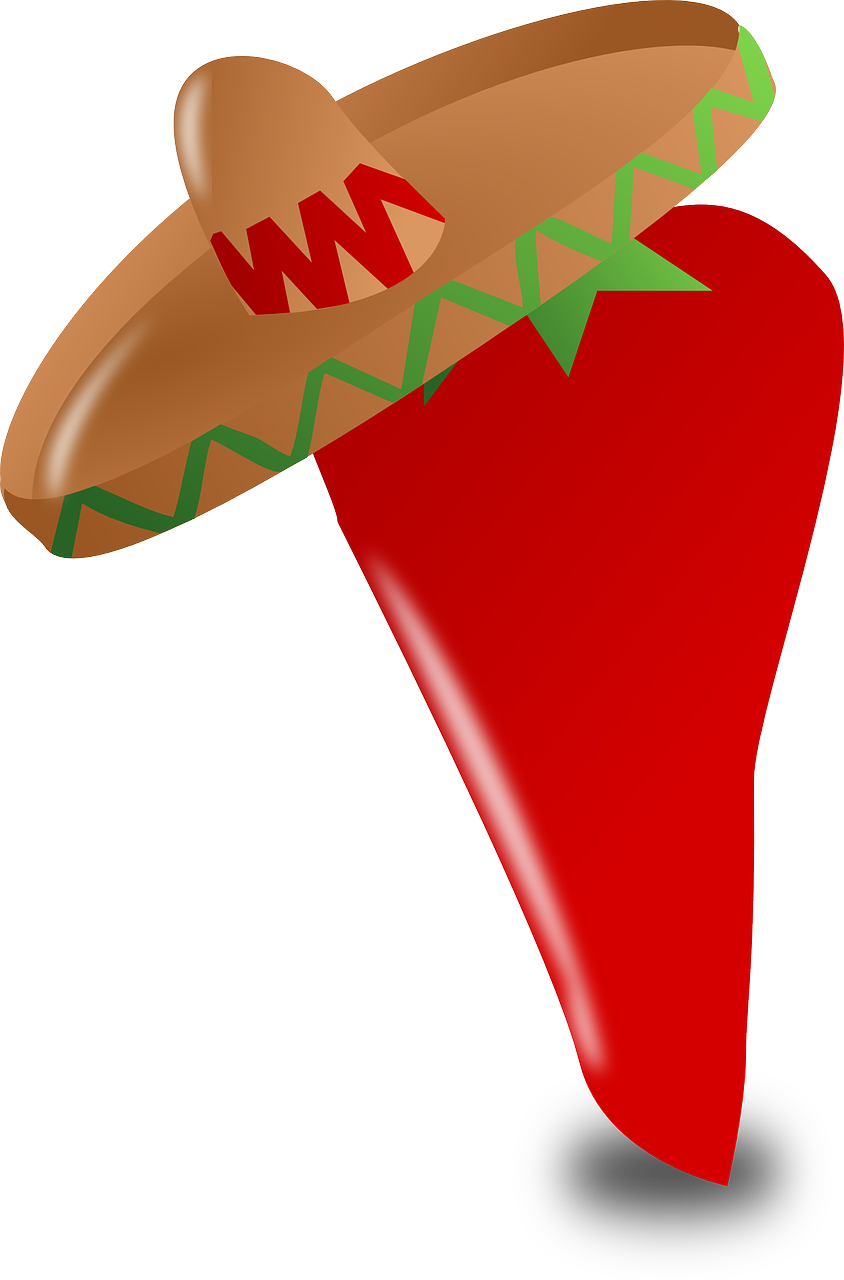 mexico sombrero chili free photo