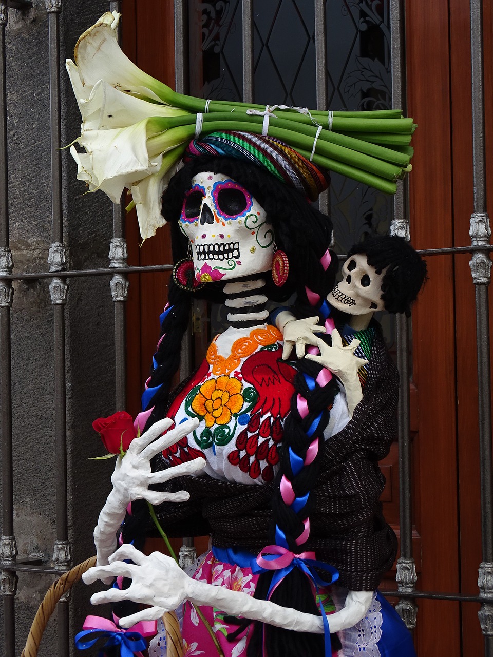 mexico day of the dead tradition free photo