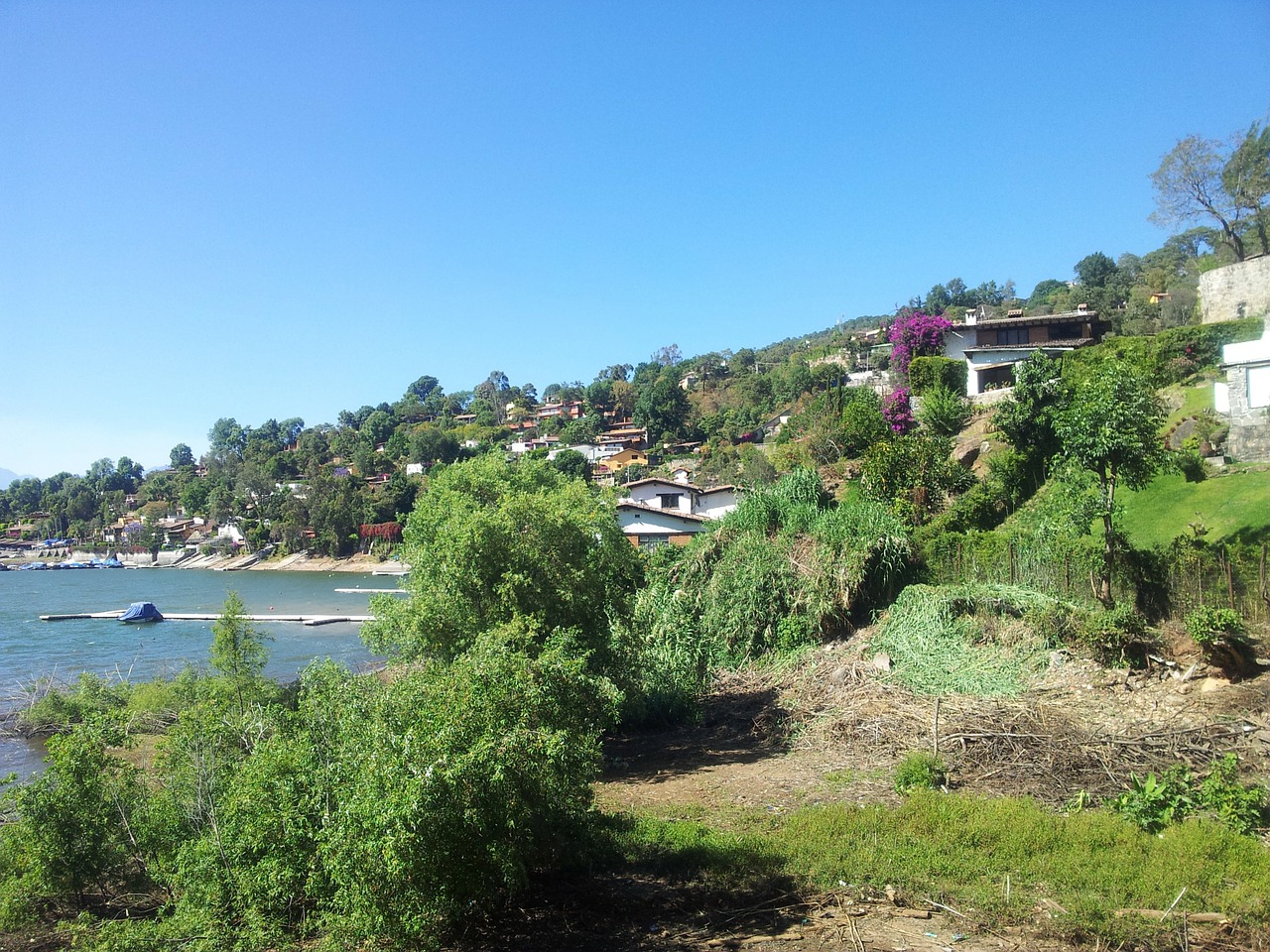 mexico landscape lake free photo